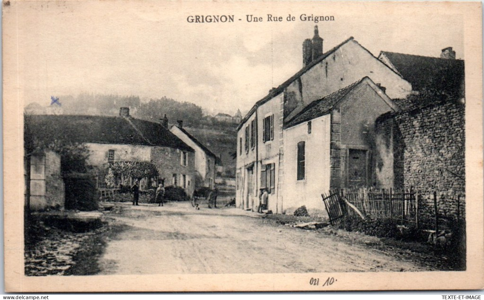 21 GRIGNON - Une Rue De Grignon  - Other & Unclassified