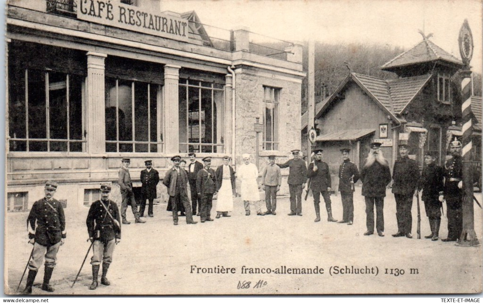 88 Col De La Schlucht A La Frontiere Franco Allemande  - Other & Unclassified