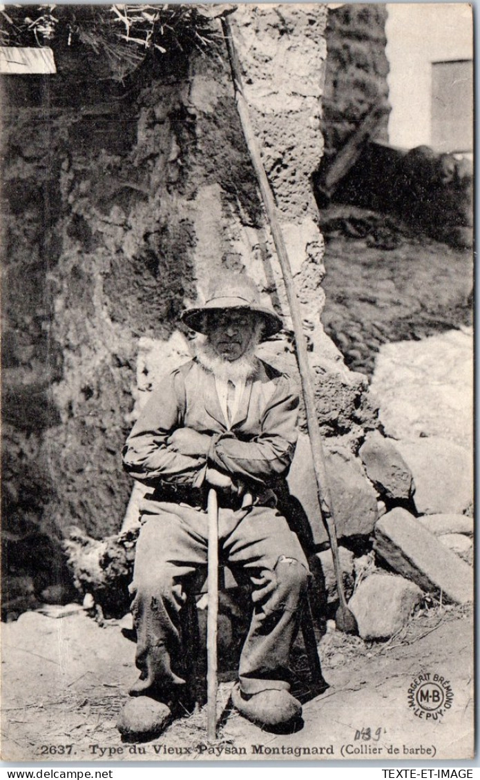 43 Type Du Vieux Paysan Montagnard Au Collier De Barbe - Otros & Sin Clasificación