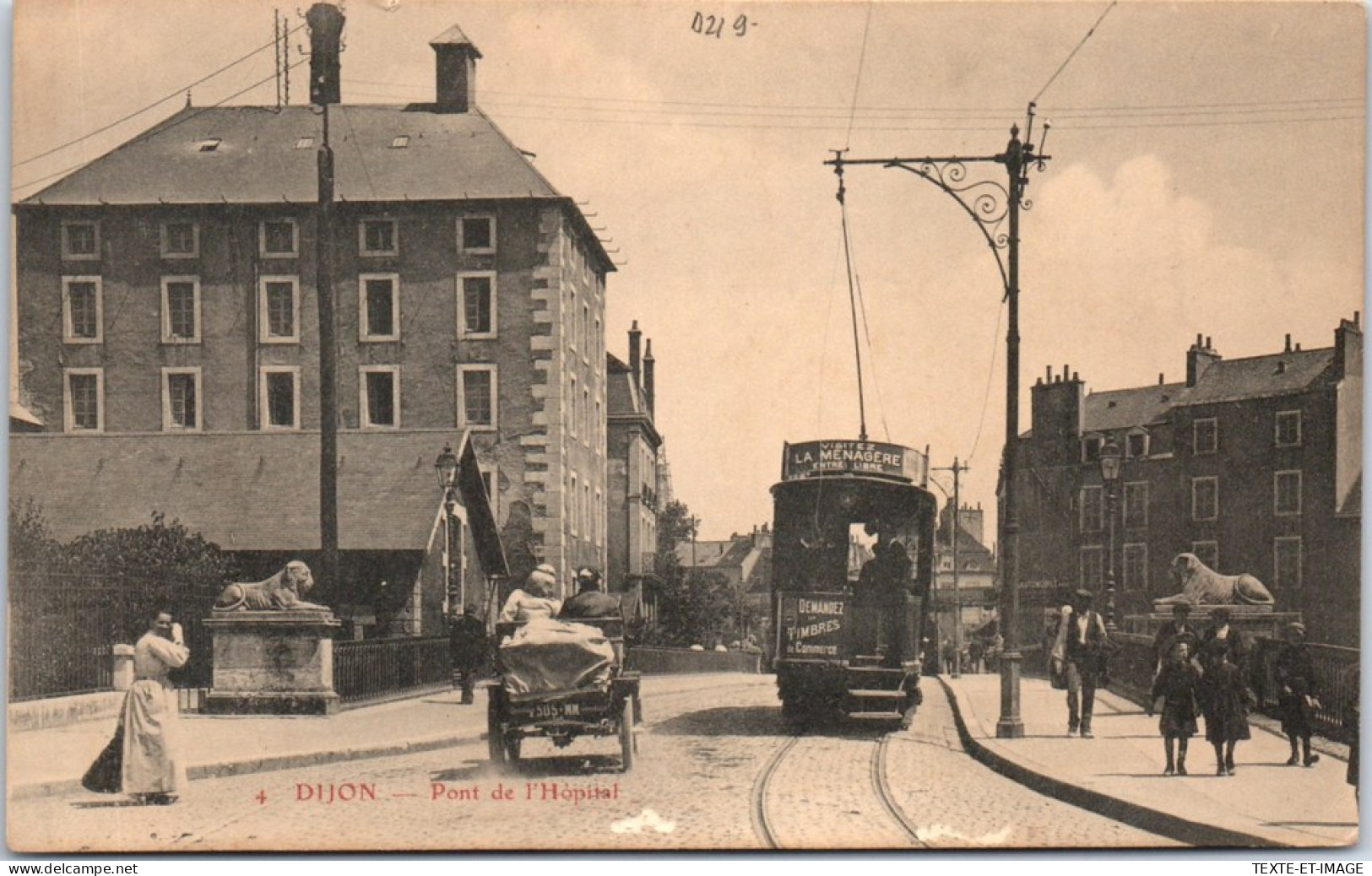 21 DIJON - Le Pont De L'hopital (tramway) - Dijon