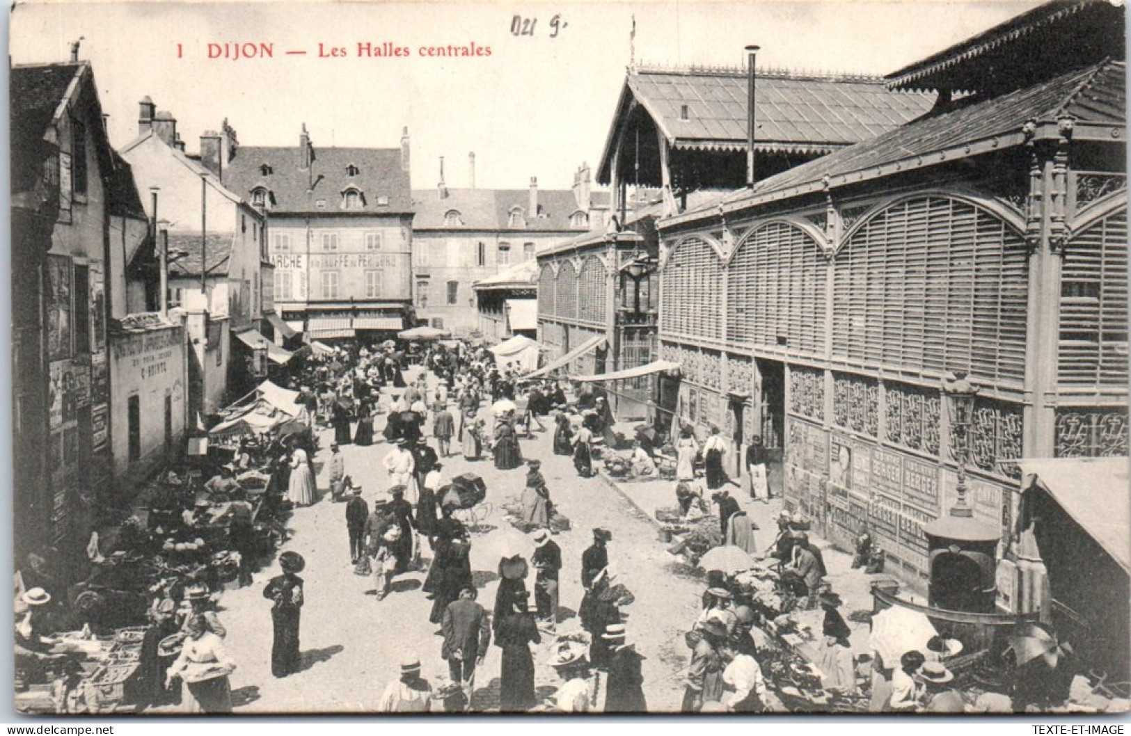 21 DIJON - Vue Sur Les Halles Centrales. - Dijon