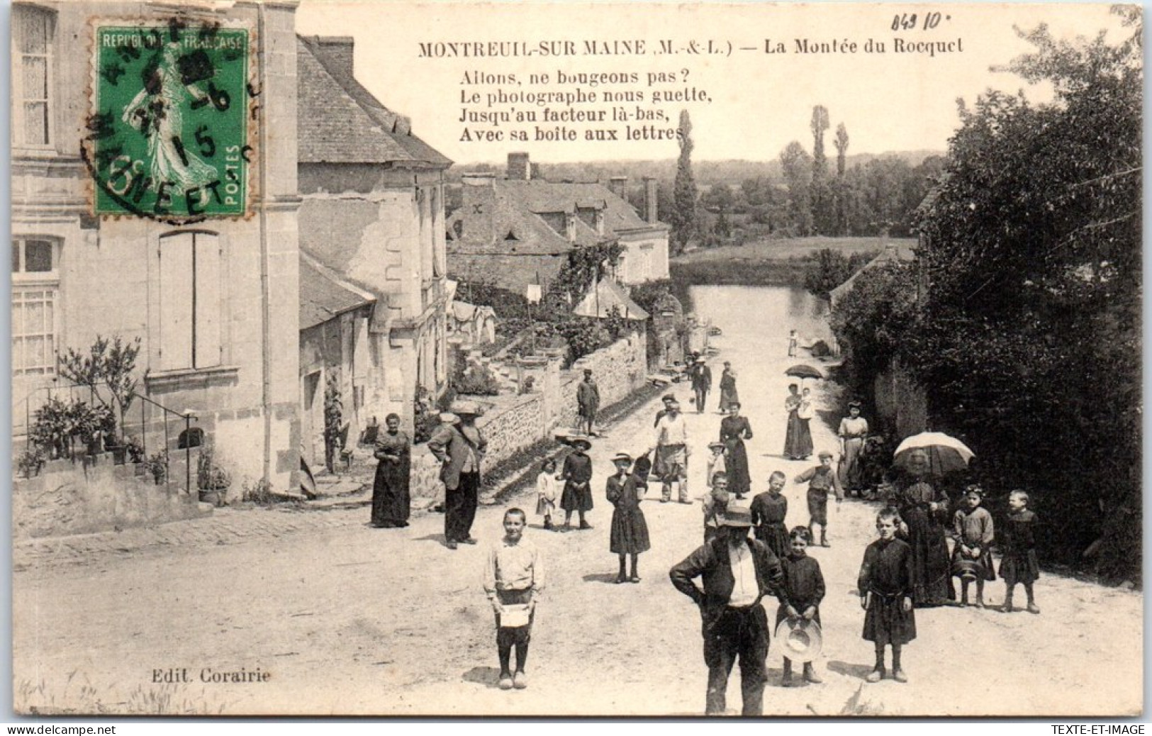 49 MONTREUIL SUR MAINE - La Montee Du Rocquet  - Sonstige & Ohne Zuordnung