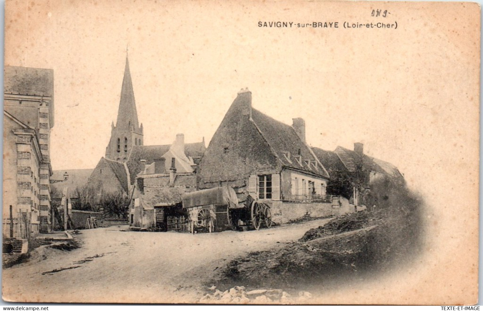 41 SAVIGNY SUR BRAYE - Le Centre Du Village  - Autres & Non Classés