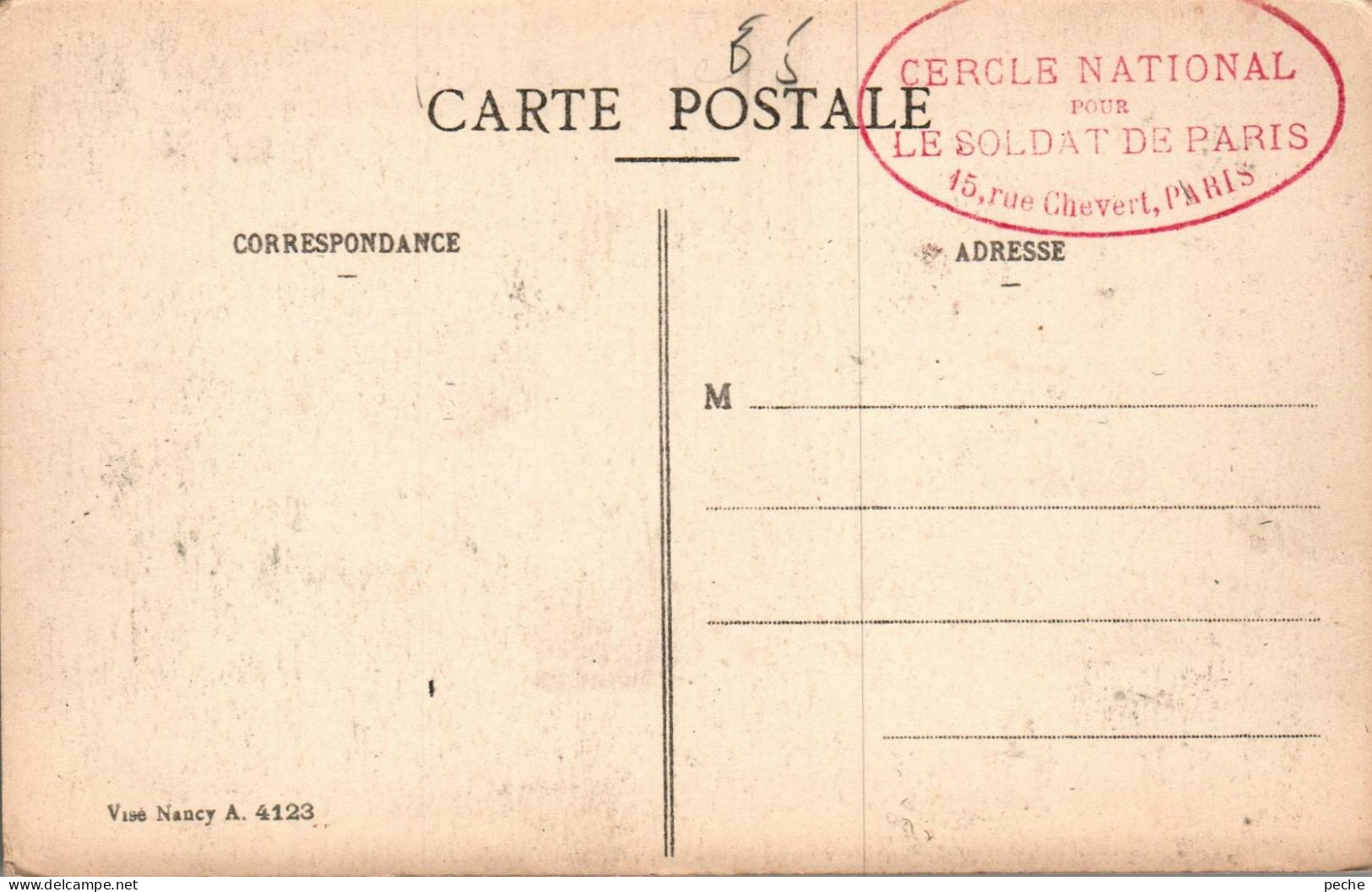 N°2582 W -cpa Chez Le Perruquier - Other & Unclassified