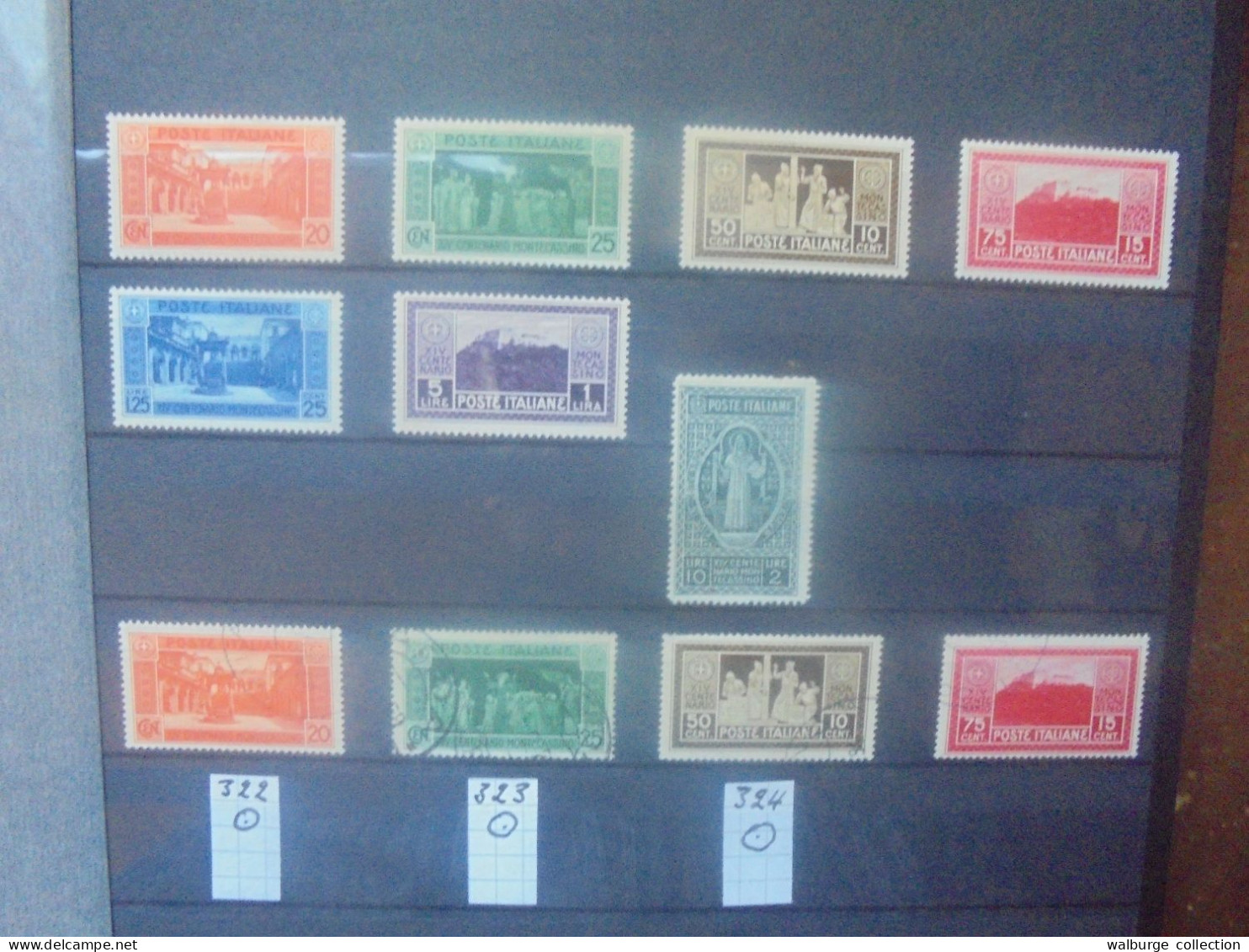 +++START 1 EURO+++ITALIE 1861-1954 (COTE MICHEL 10150 EURO !) TRES BONNE COLLECTION OBLITEREE/NEUVE**/* (4401) 2 KILOS