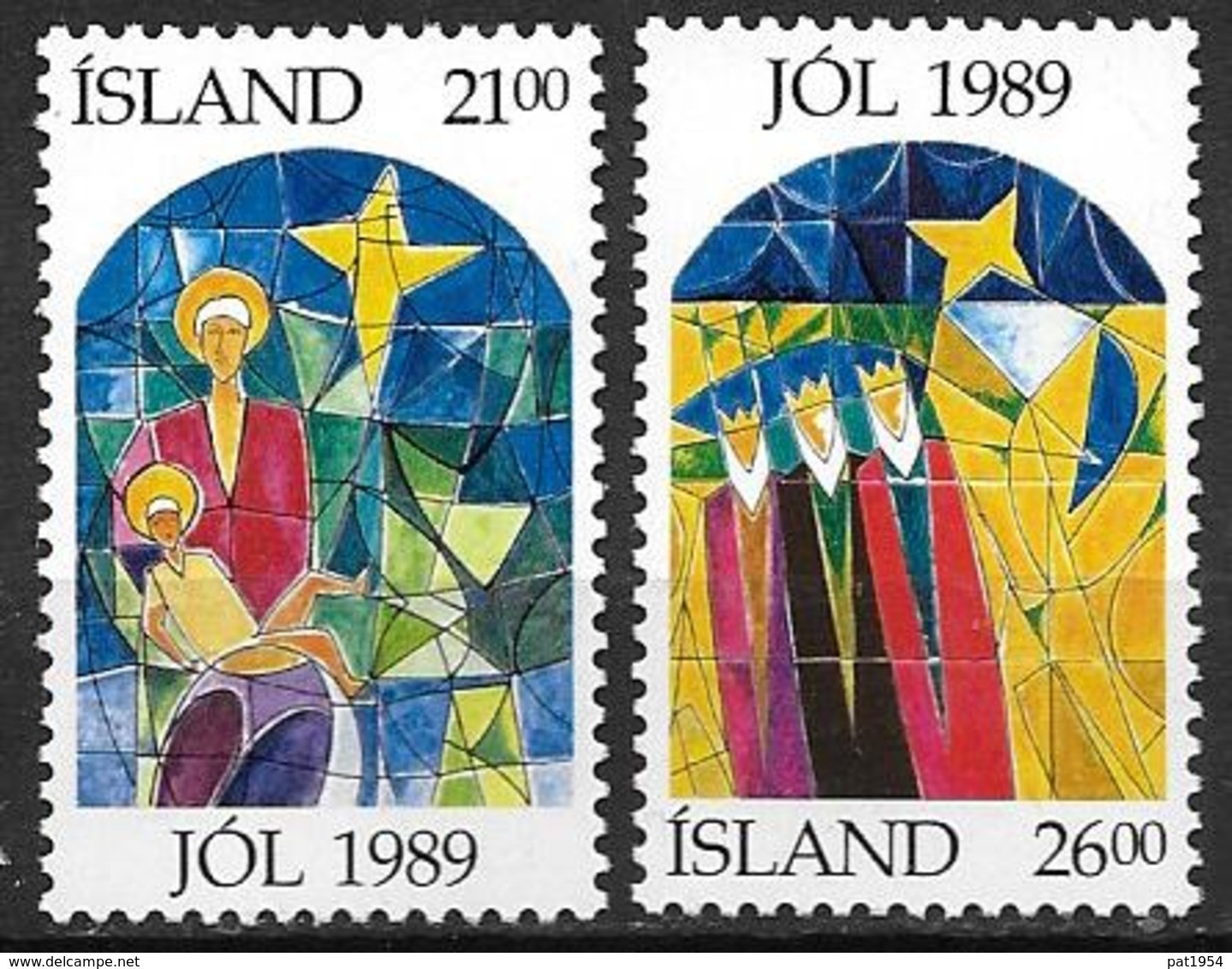 Islande 1989 N° 665/666 Neufs Noël - Ungebraucht