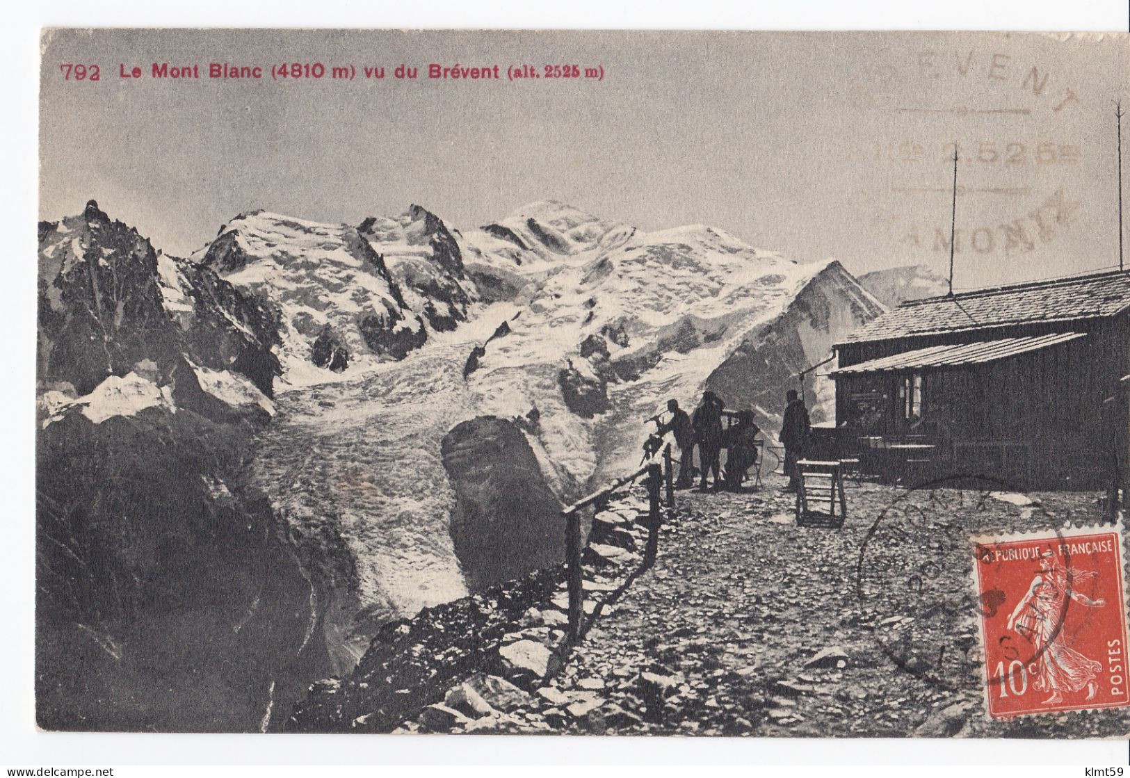 Le Mont Blanc Vu Du Brévent - Other & Unclassified