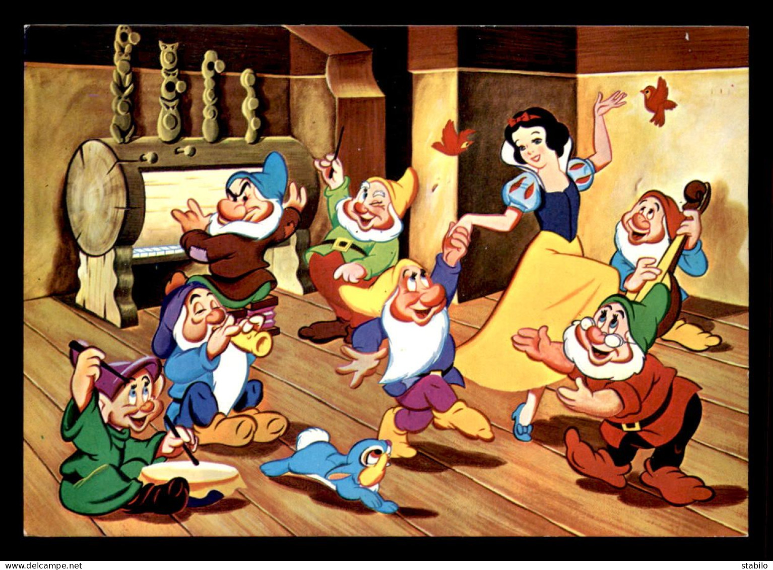 ILLUSTRATEURS - DISNEY - BLANCHE NEIGE ET LES SEPT NAINS - Andere & Zonder Classificatie