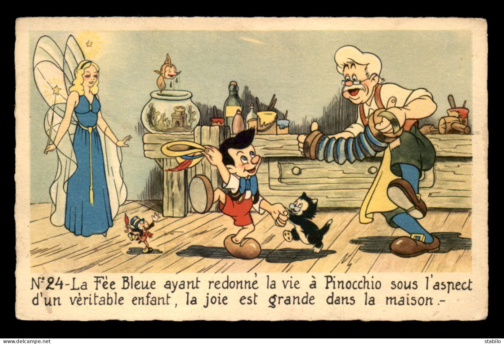 ILLUSTRATEURS - DISNEY - PINOCCHIO - EDITION E. SEPHERIADES - Other & Unclassified