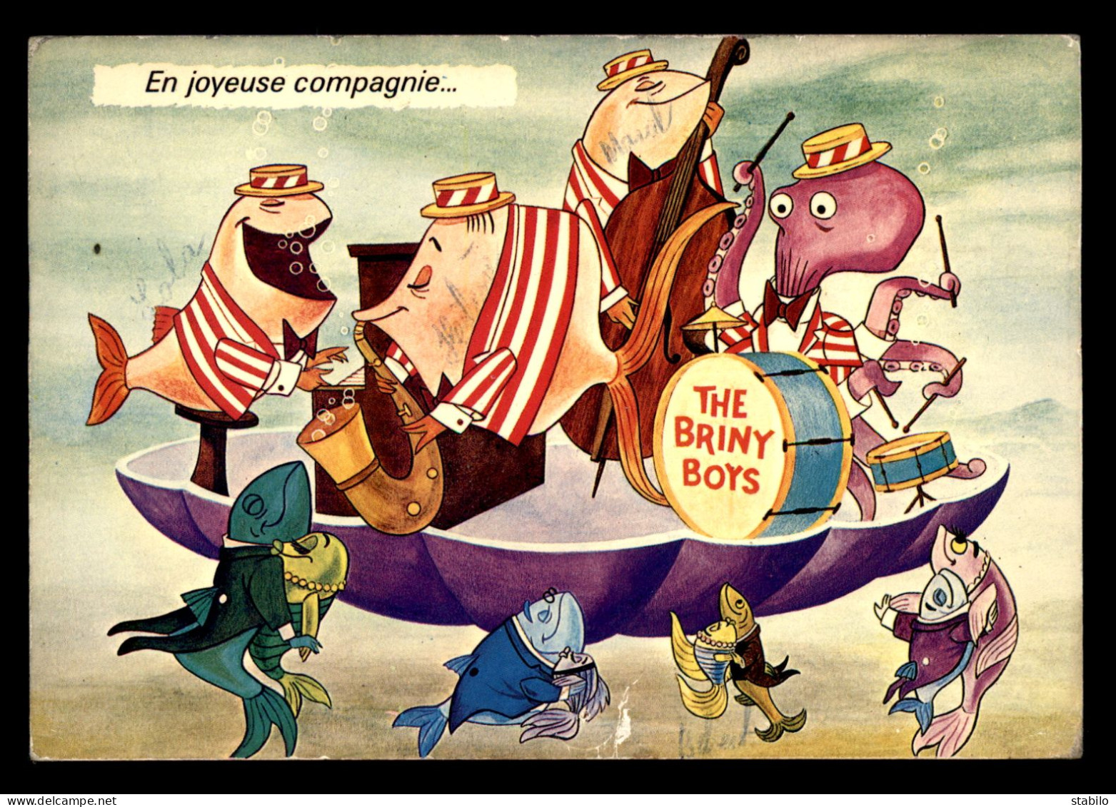 ILLUSTRATEURS - DISNEY - LE MONDE MERVEILLEUX DE WALT DISNEY - THE BRINY BOYS - POISSONS - Autres & Non Classés