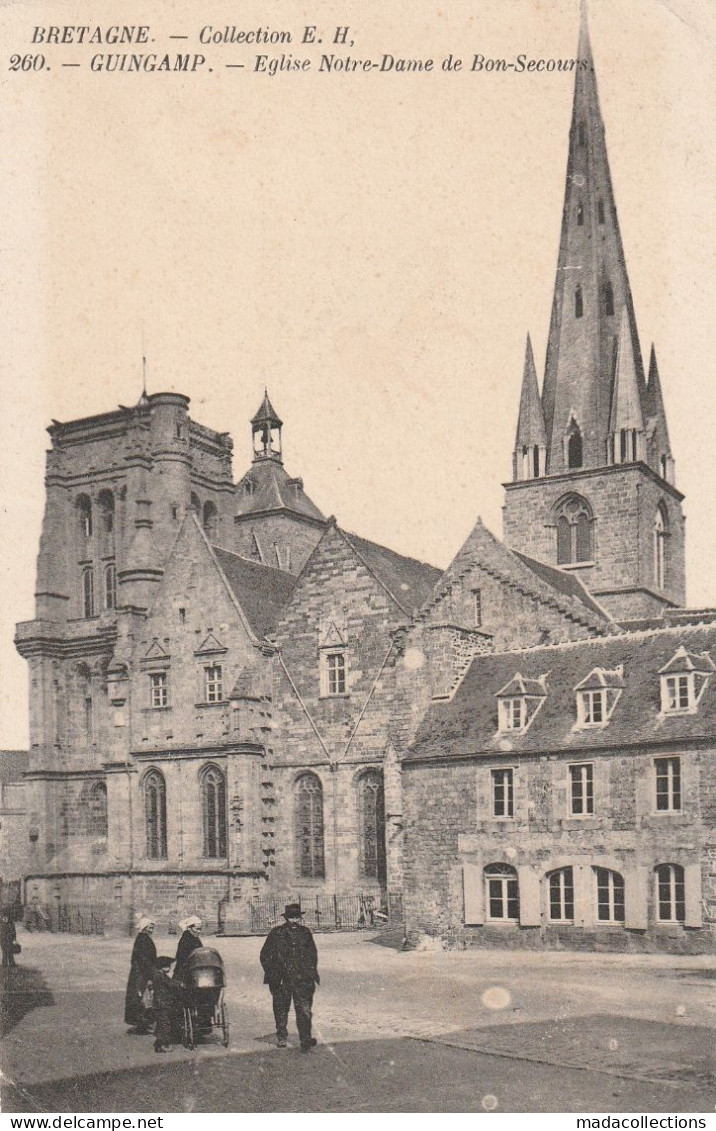 Guingamp (22 - Côtes D'Armor) Eglise ND De Bon Secours - Guingamp