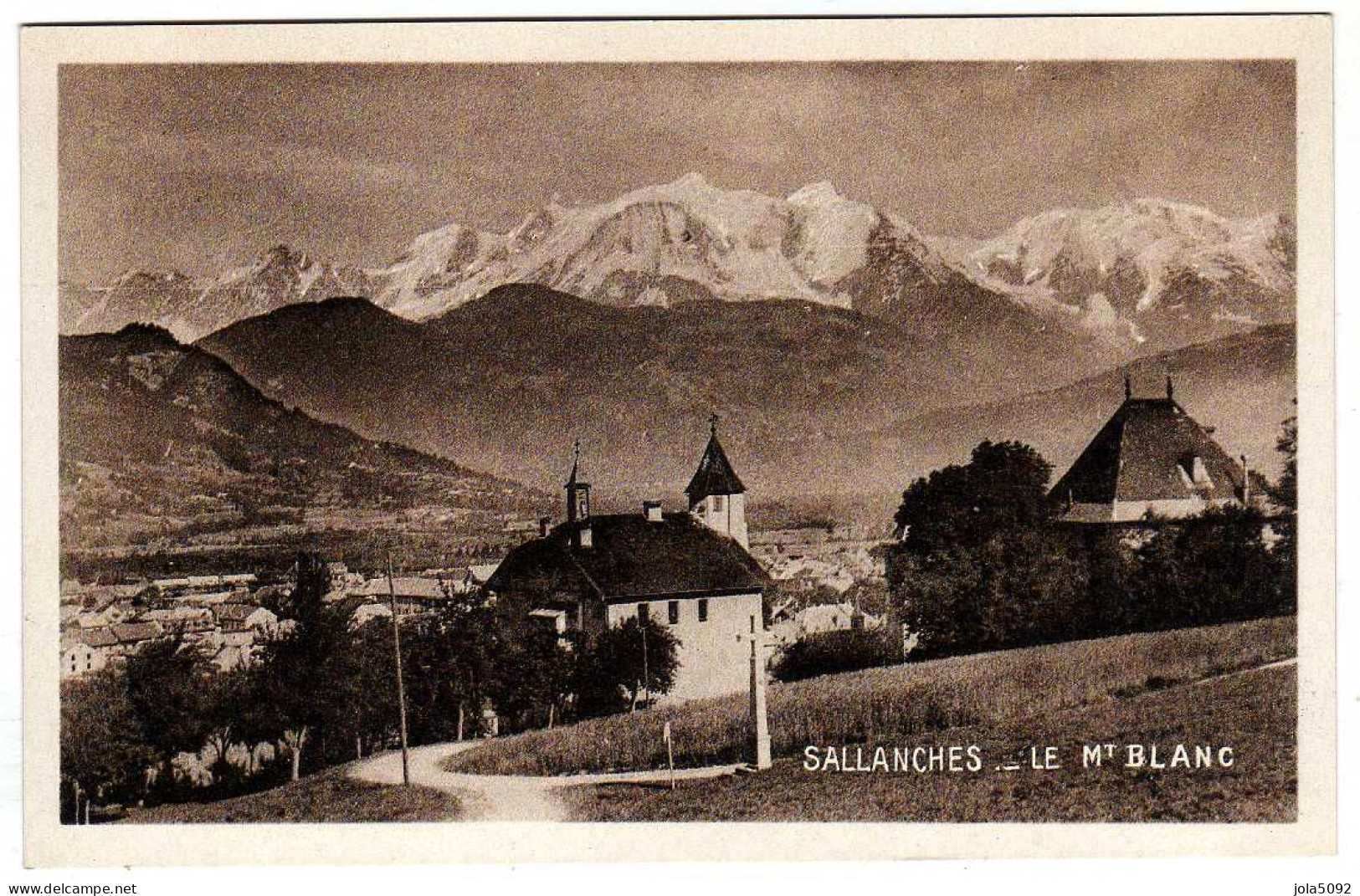 74 / SALLANCHES - Le Mont-Blanc - Sallanches