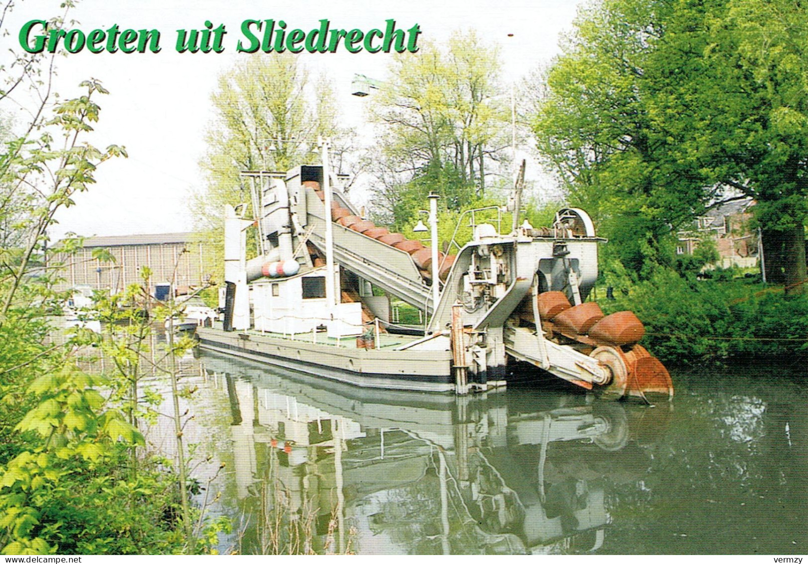 SLIEDRECHT : Baggermolen " Friesland " - Sliedrecht