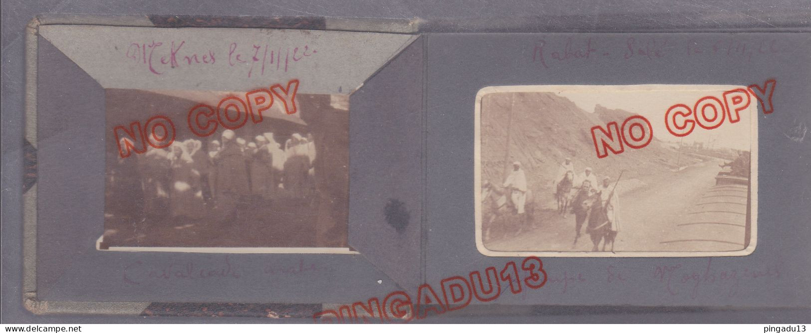 Fixe Maroc Meknès Année 1922 Imitaria Petit Album Très Bon étatToutes Les Photos De Cet Album De Poche Ont été Scannées - Krieg, Militär