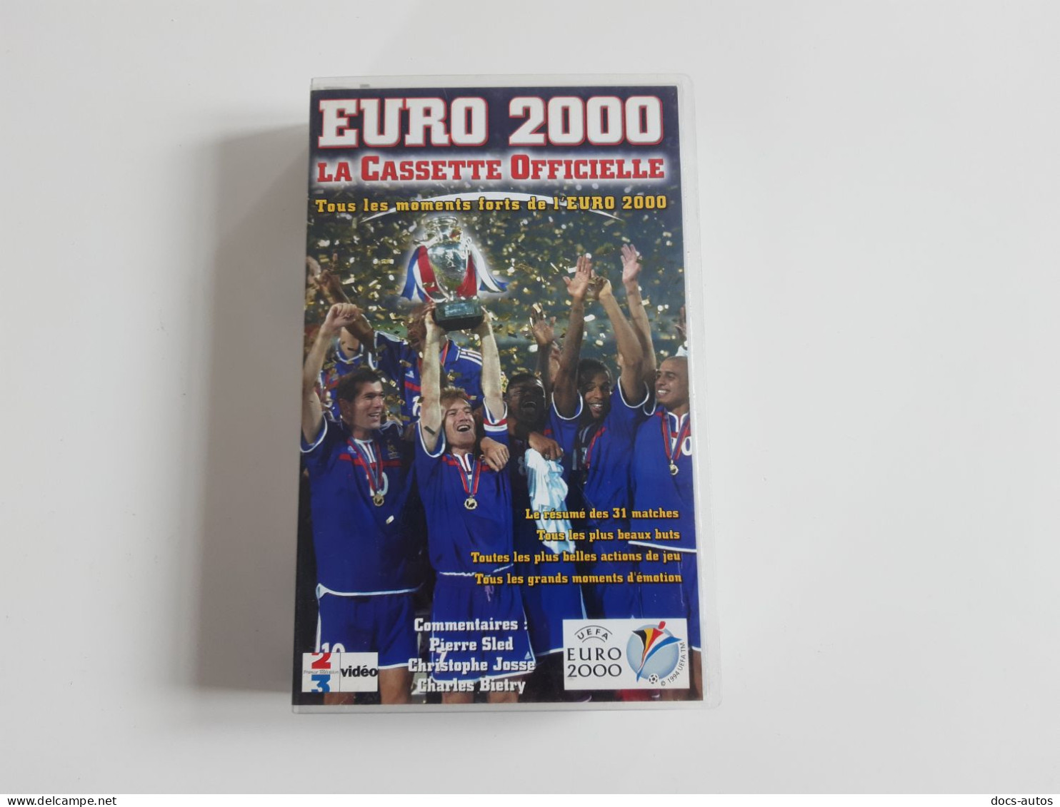 Cassette Vidéo VHS Euro 2000 - La Cassette Officielle - Football équipe De France - Sport