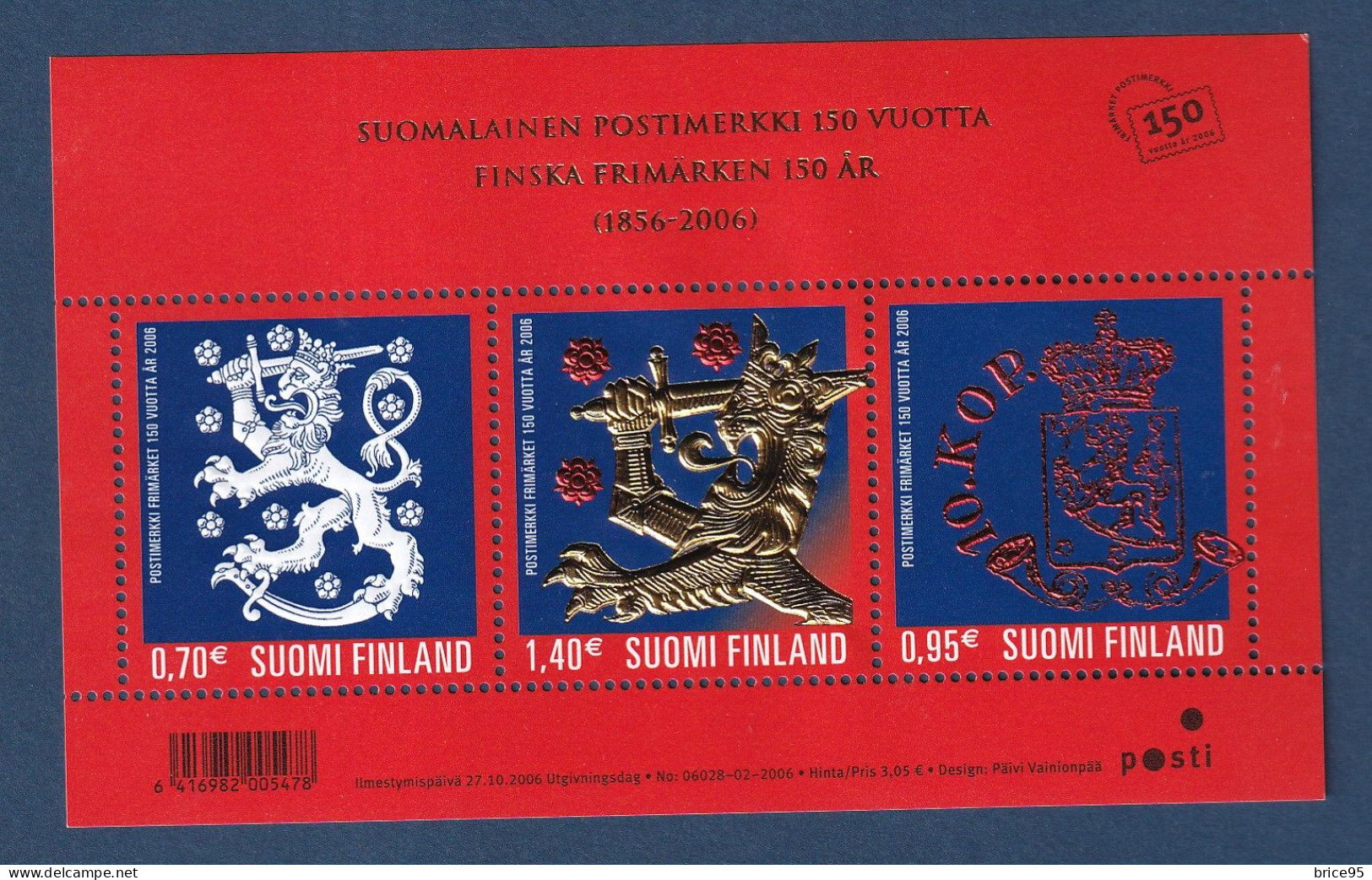 Finlande - YT Bloc N° 41 ** - Neuf Sans Charnière - 2006 - Blocks & Sheetlets