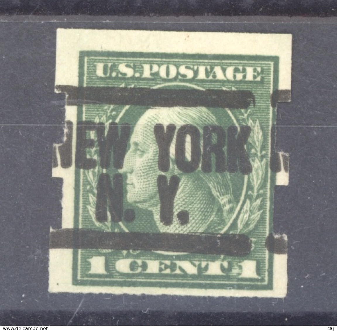 USA  :  Yv  182 A  (o)  Non Dentelé Avec Perforations - Usados