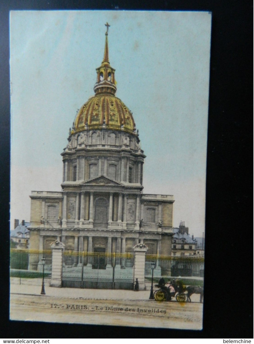 PARIS                                 LE DOME DES INVALIDES - Sonstige Sehenswürdigkeiten