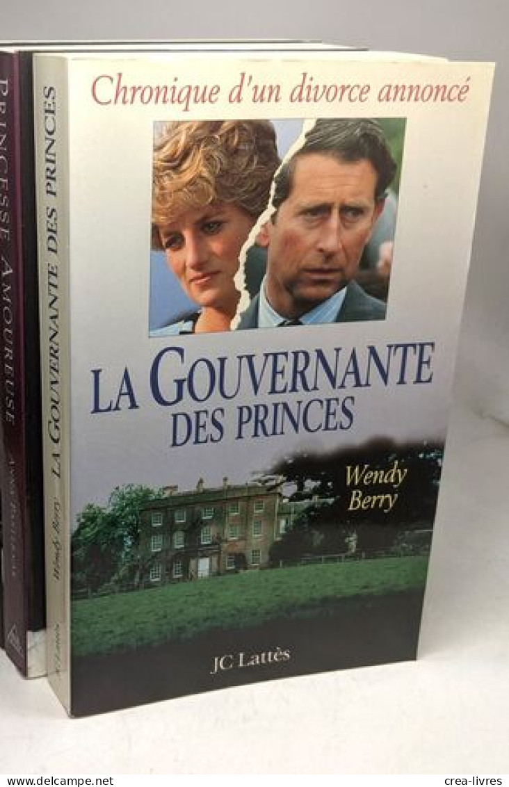La Gouvernante Des Princes + Camilla + Princesse Amoureuse + Lady Di Et Dodi --- 4 Livres Autour De La Famille Royale Br - Biographien