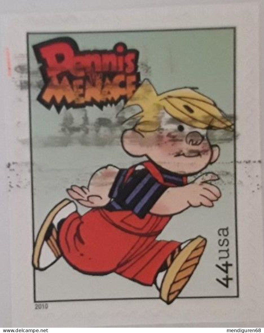 VERINIGTE STAATEN ETATS UNIS USA 2010 SUNDAY FUNNIES DENNIS THE MENACE USED ON PAPER SC 4471 YT 4289E MI 4629 SG 5059 - Oblitérés