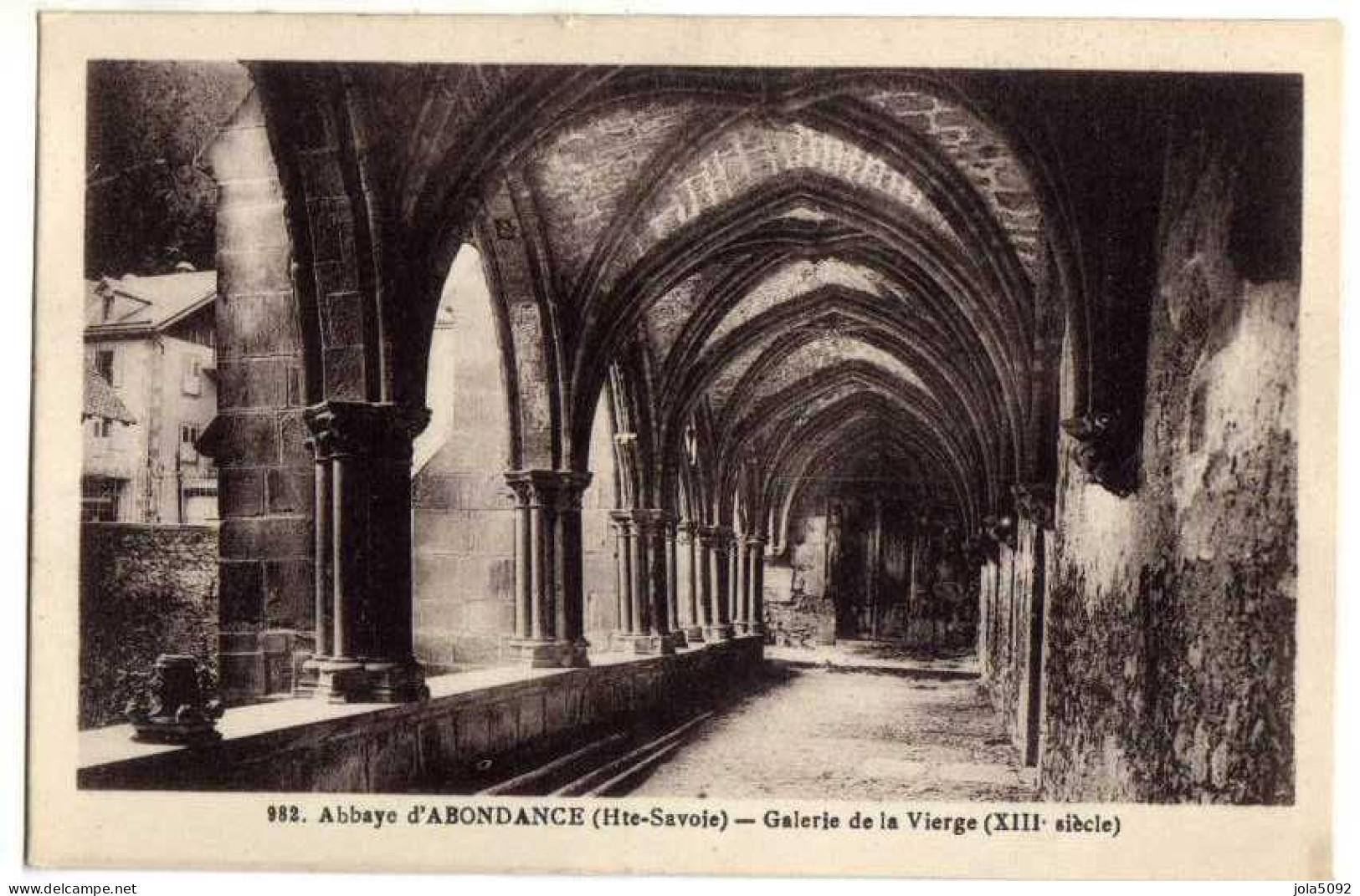 74 / Abbaye D'ABONDANCE - Galerie De La Vierge - La Chapelle-d'Abondance