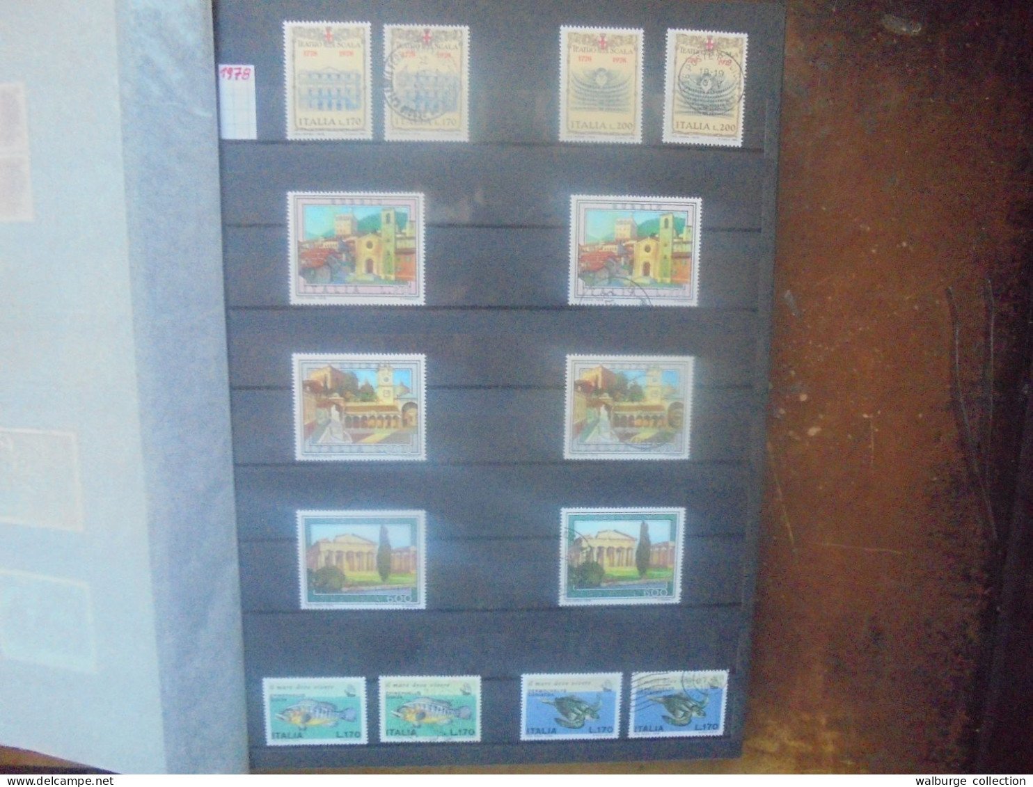 +++START 1 EURO+++ITALIE 1977-1989 BONNE COLLECTION MAJORITE NEUVE**/* (4403) 2 KILOS - Collections