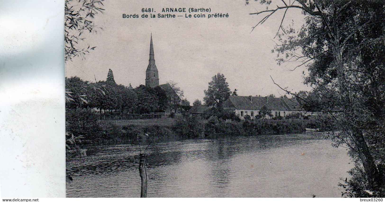 CP - ARNAGE - Bords De La Sarthe - - Autres & Non Classés