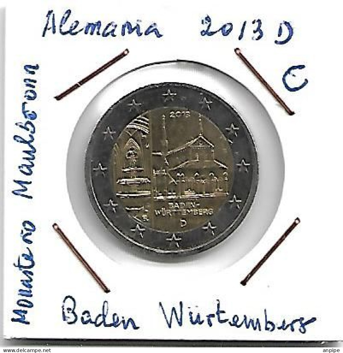 ALEMANIA. 2 € CONMEMORATIVO - Duitsland