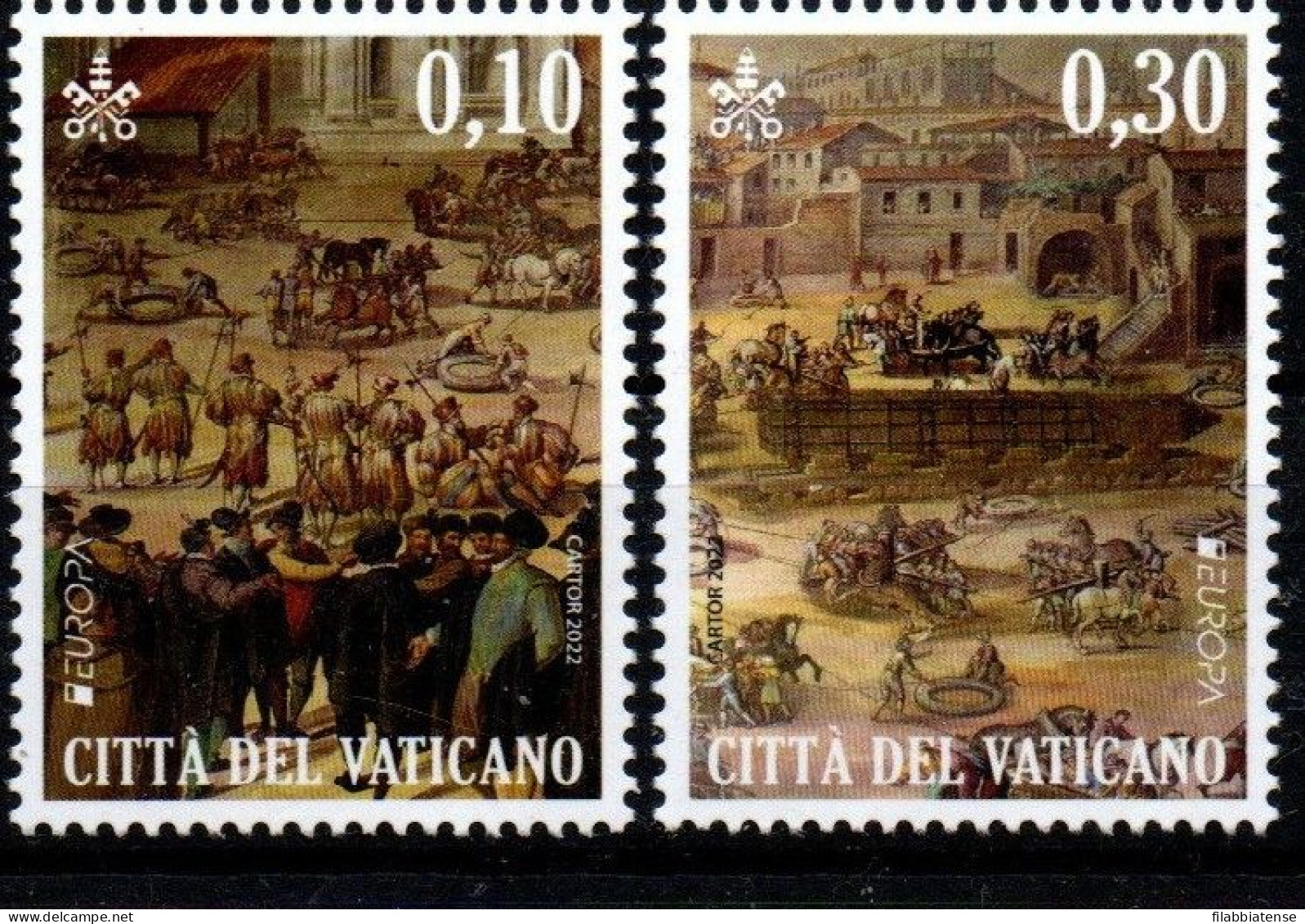 2022 - Vaticano 1918/19 Europa  +++++++++ - Unused Stamps