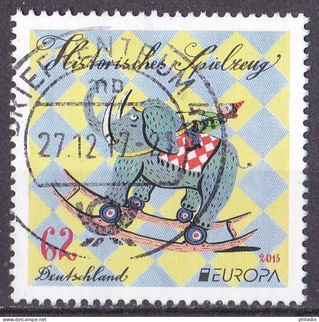 BRD 2015 Mi. Nr. 3152 O/used Vollstempel (BRD1-7) - Usados