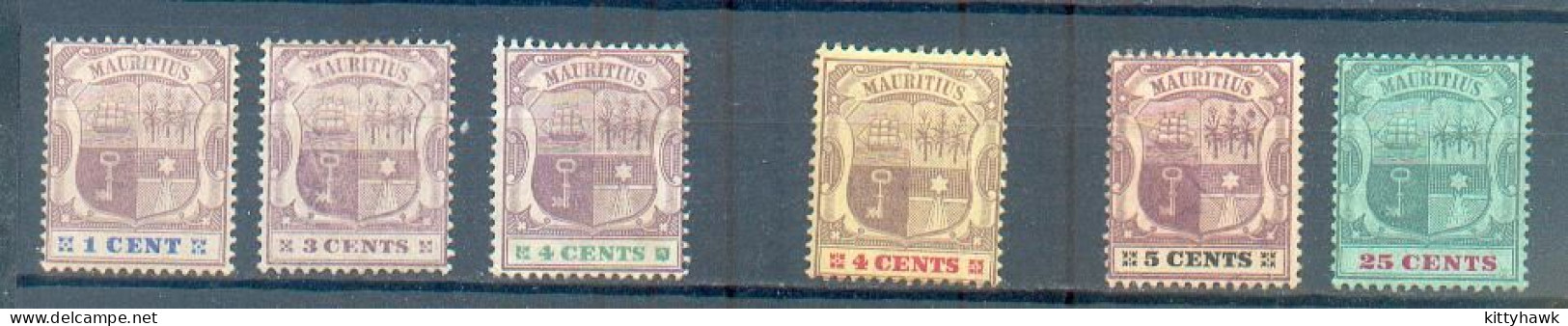 C 69  - MAURICE - YT 86-88-89 / 101 / 115 - 118 * - Mauritius (...-1967)