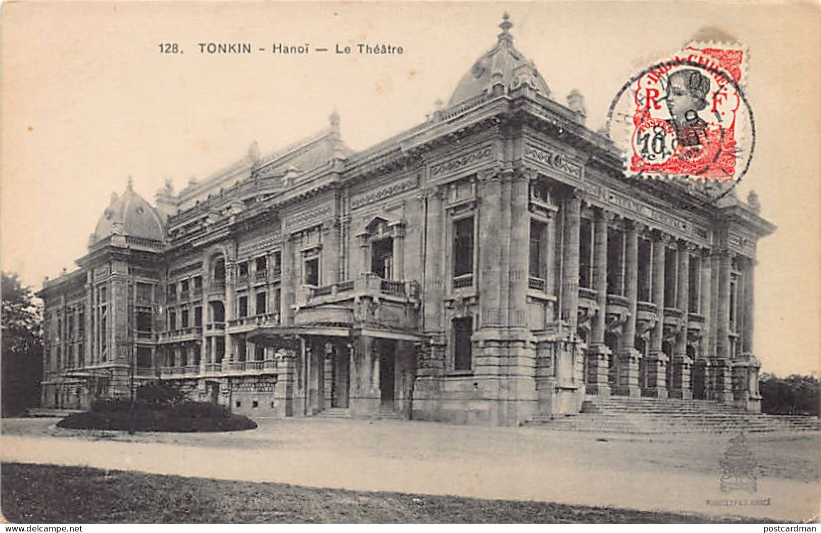 Vietnam - HANOI - Le Théâtre - Ed. P. Dieulefils 128 - Vietnam