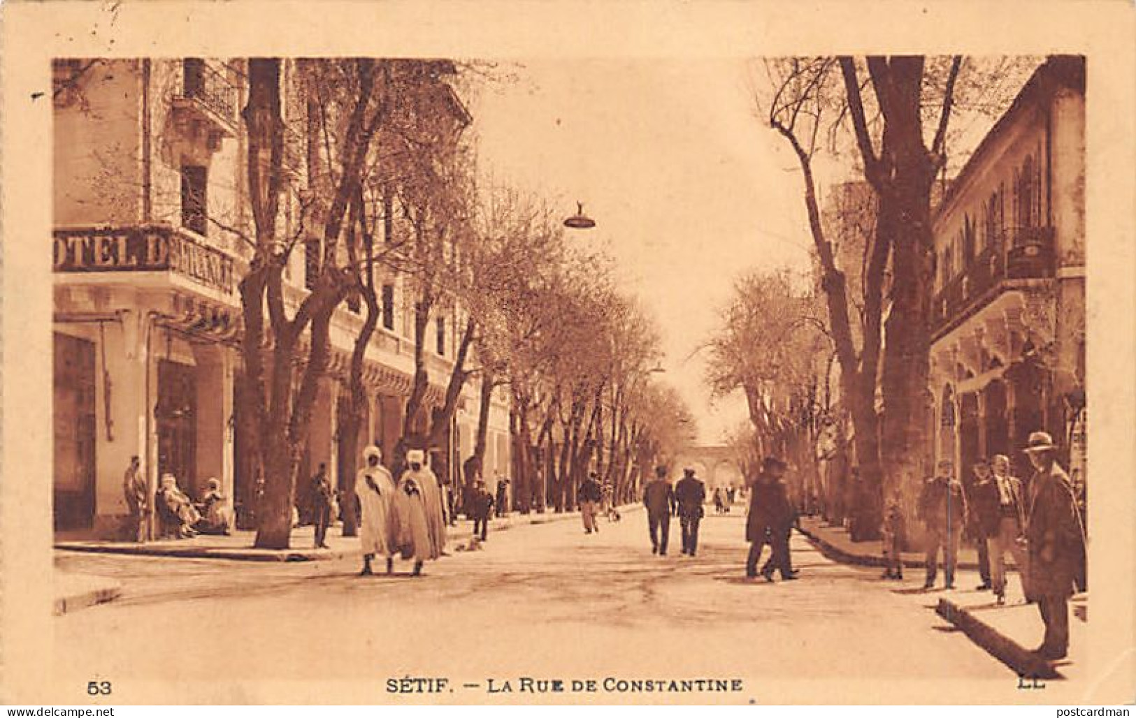 SETIF - La Rue De Constantine - Sétif