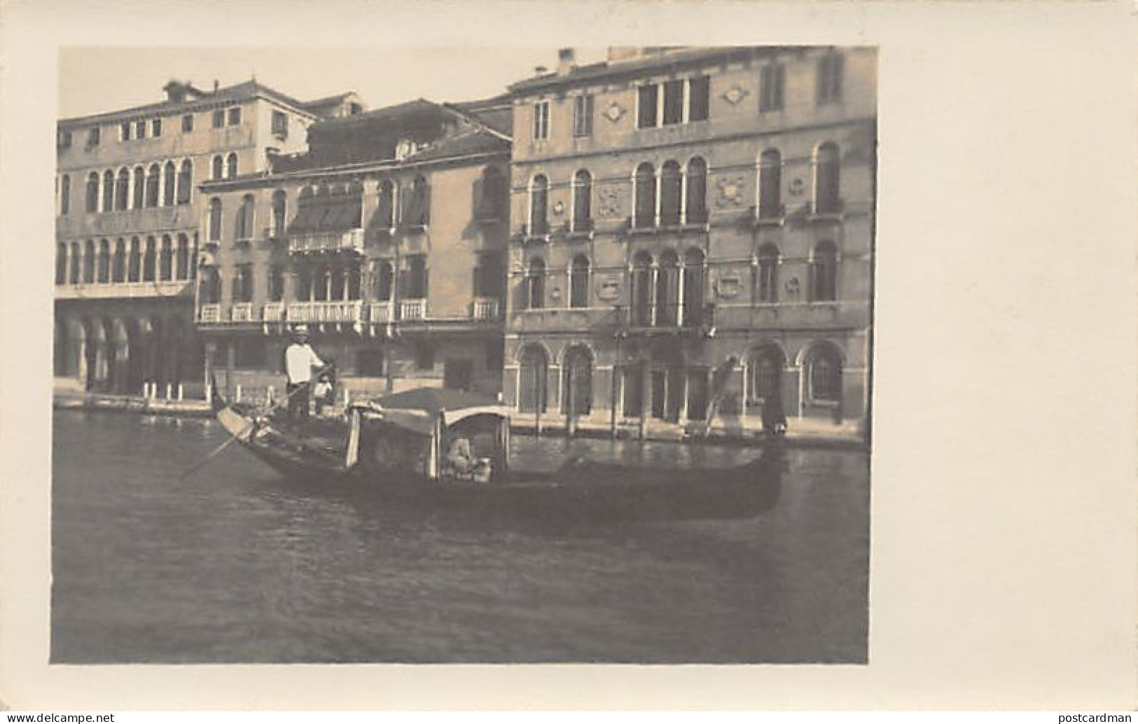 Italia - VENEZIA - Gondola Sul Canal Grande - CARTOLINE FOTO - Venezia