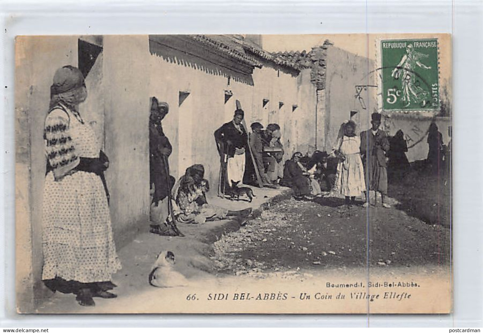 Algérie - SIDI BEL ABBÈS - Un Coin Du Village Ellefte - Prostituées Et Clients - Ed. Boumendil 66 - Sidi-bel-Abbes