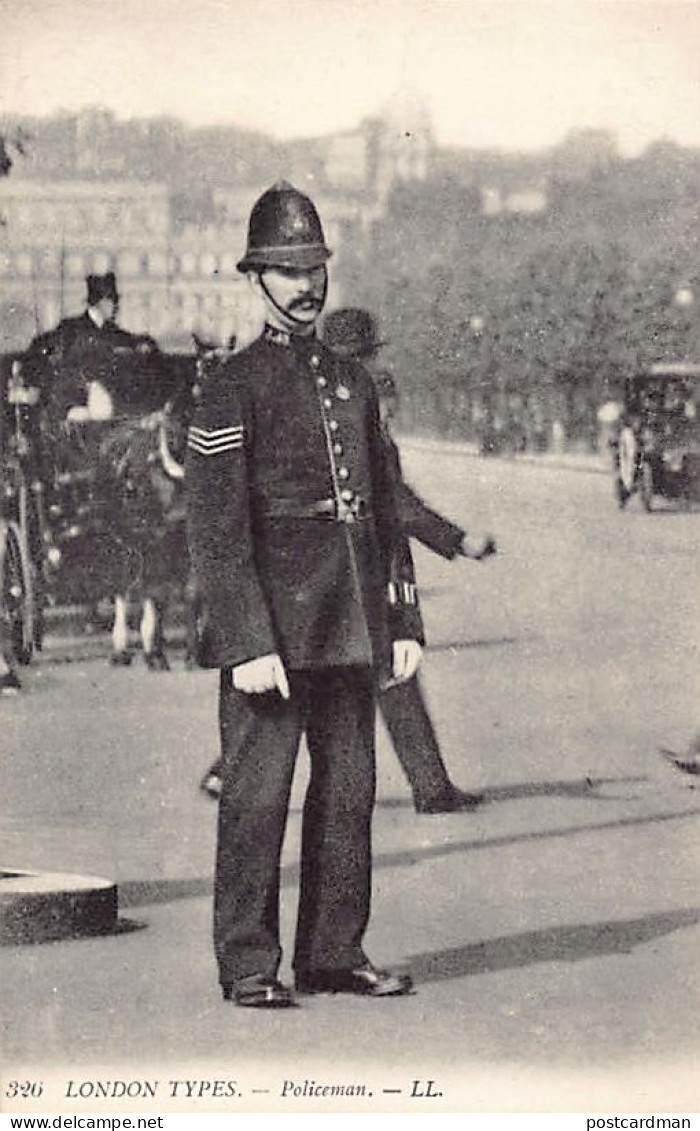 England - LONDON Policeman - Publisher Levy LL. 326 - Autres & Non Classés