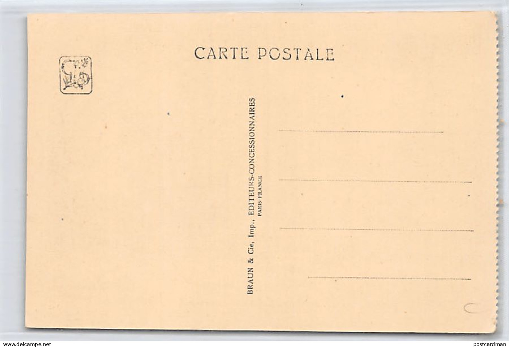 Cameroun - Exposition Coloniale De Paris, 1931 - Grand Palais - Ed. Braun & Cie  - Cameroun