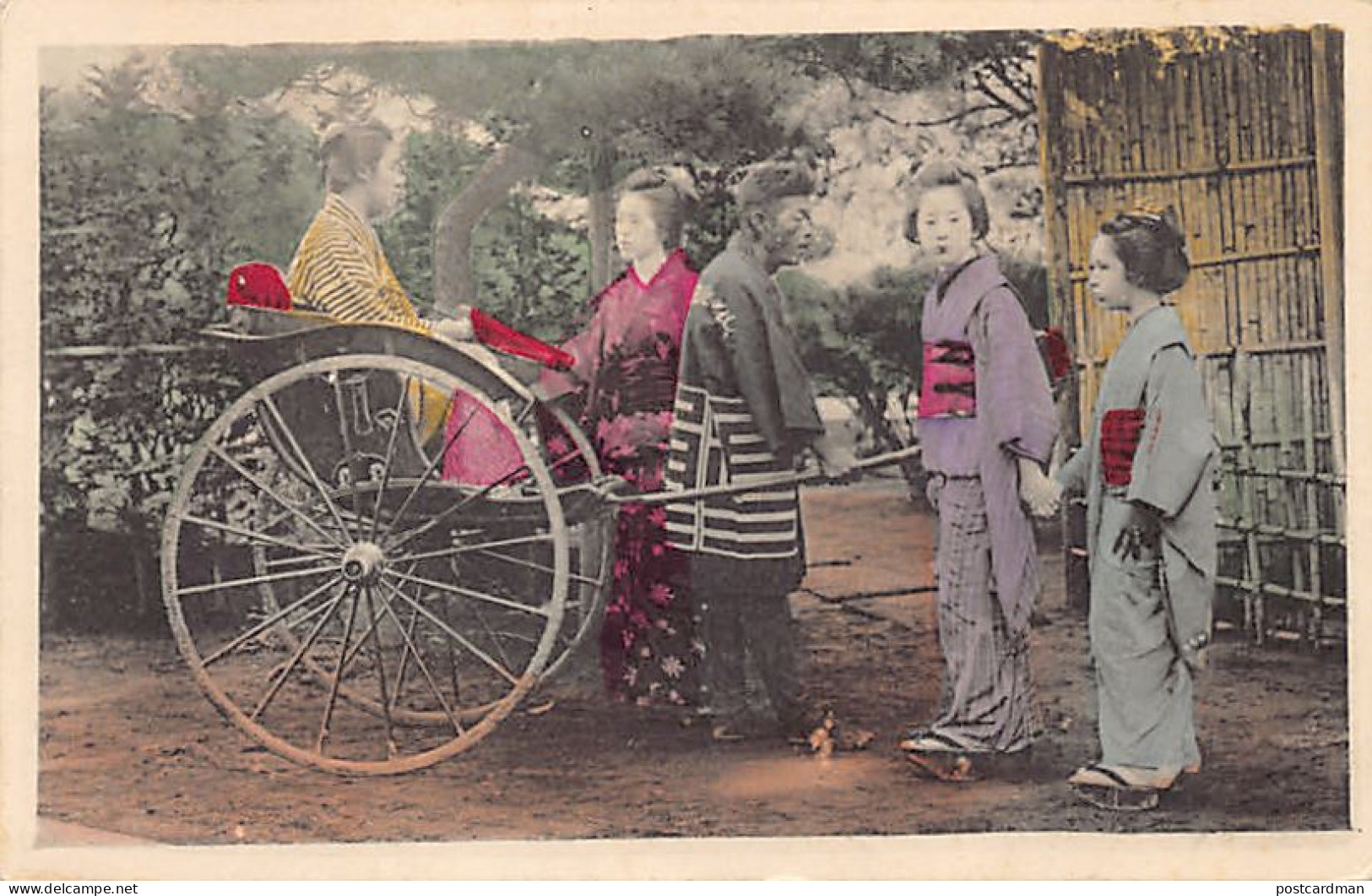 Japan - Geishas And Rickshaw - Andere & Zonder Classificatie