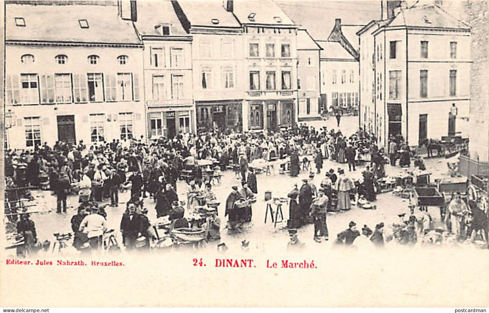 Belgique - DINANT (Namur) Le Marché - Ed. Jules Nahrath 24 - Dinant