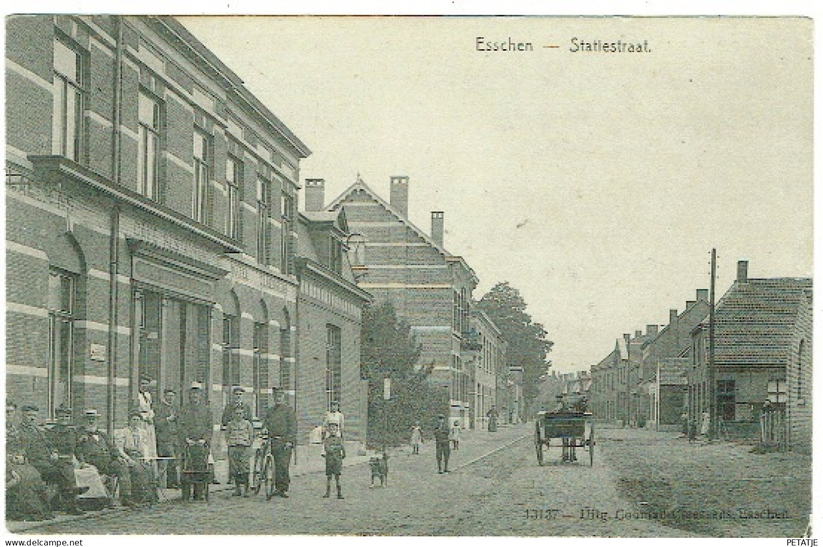 Esschen , Statiestraat - Essen