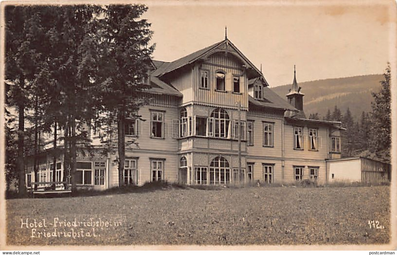 Czech Rep. - BEDŘICHOV Friedrichsthal - Hotel Friedrichsheim  - Tchéquie