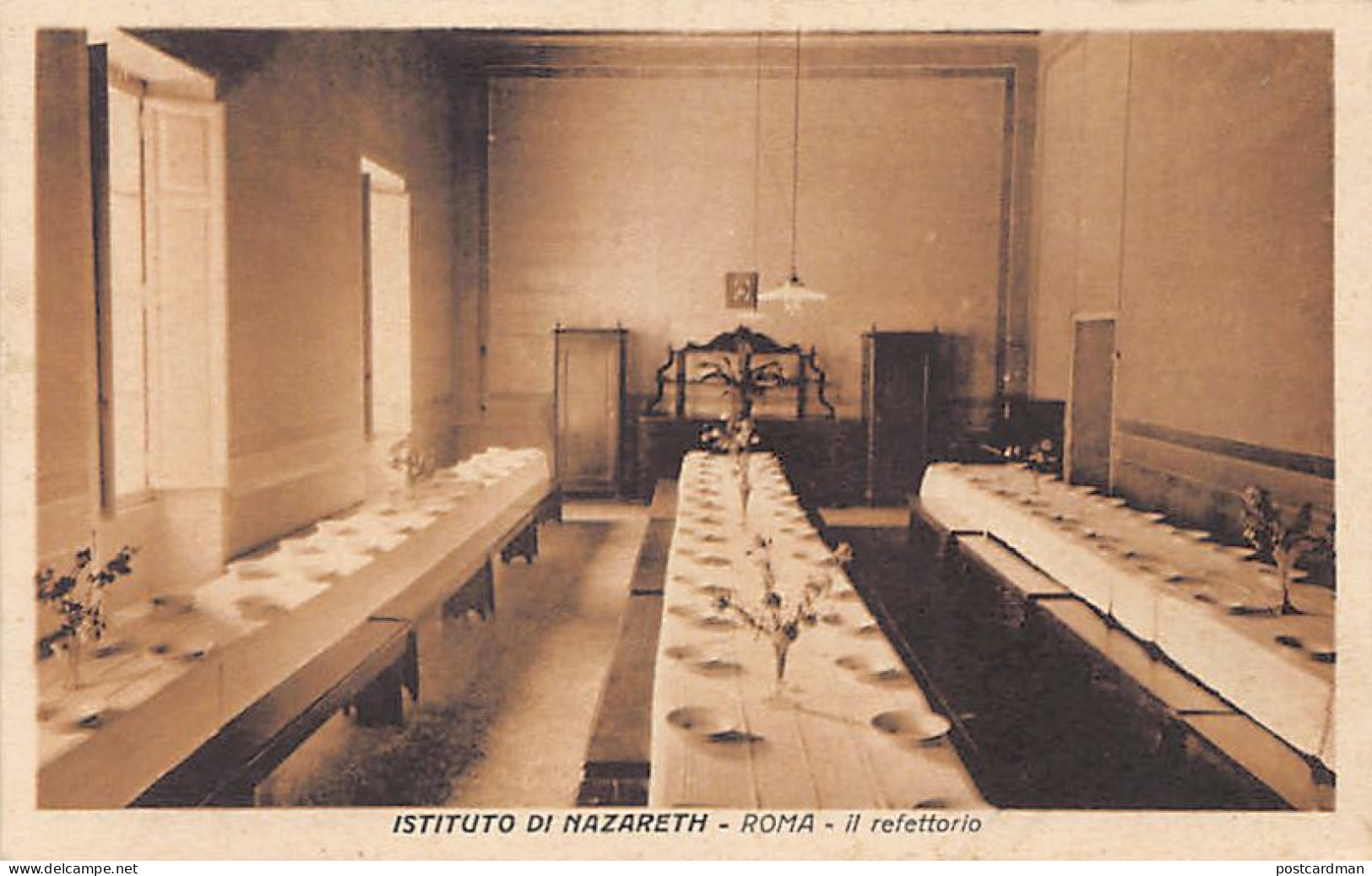  ROMA - Istituto Di Nazareth - Il Refettorio - Enseignement, Ecoles Et Universités