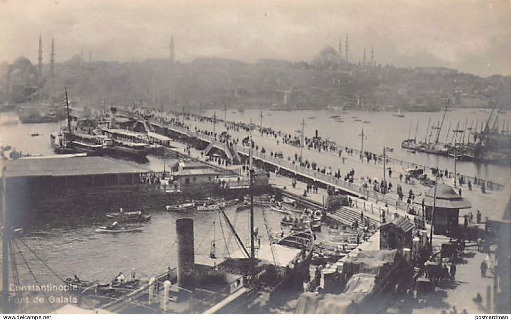 Turkey - ISTANBUL - Galata Bridge - - Pont De Galata - Publ. M.J.C. 166 - Turkey