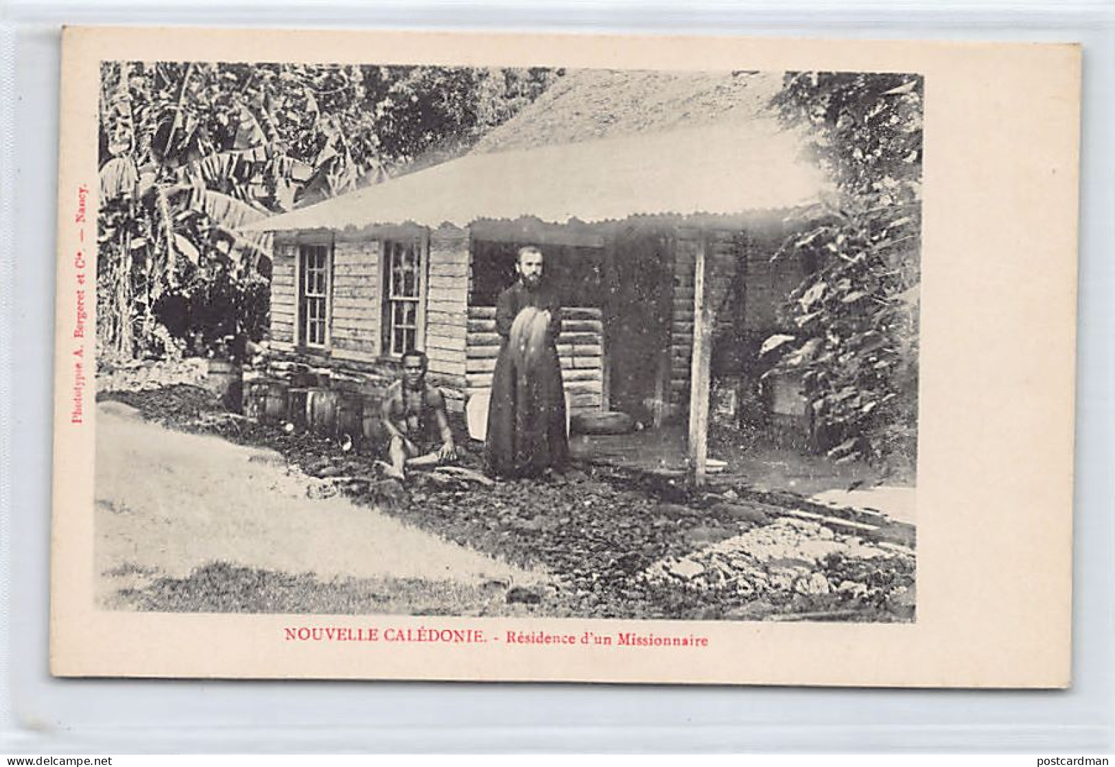 Nouvelle-Calédonie - Résidence D'un Missionnaire - Ed. J. Bergeret  - Nouvelle Calédonie