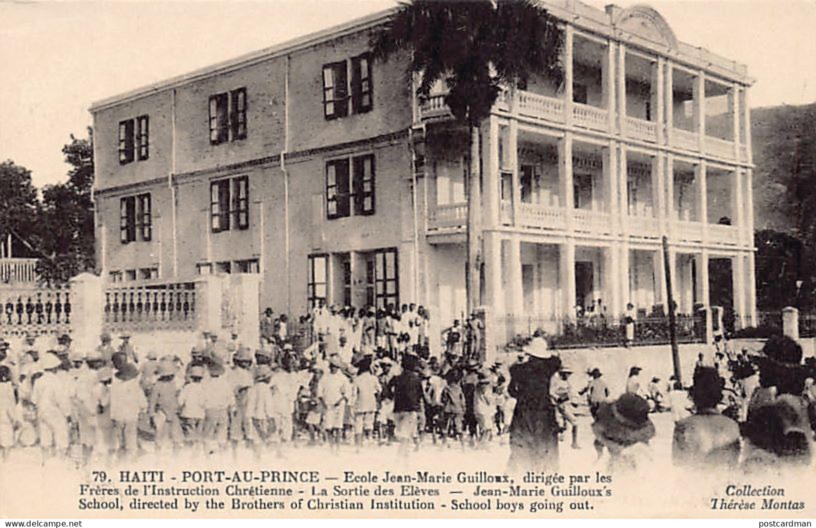 Haiti - PORT AU PRINCE - Jean-Marie Guilloux School - Frères De L'Instruction Chrétienne - Ed. Thérèse Montas 79 - Haiti