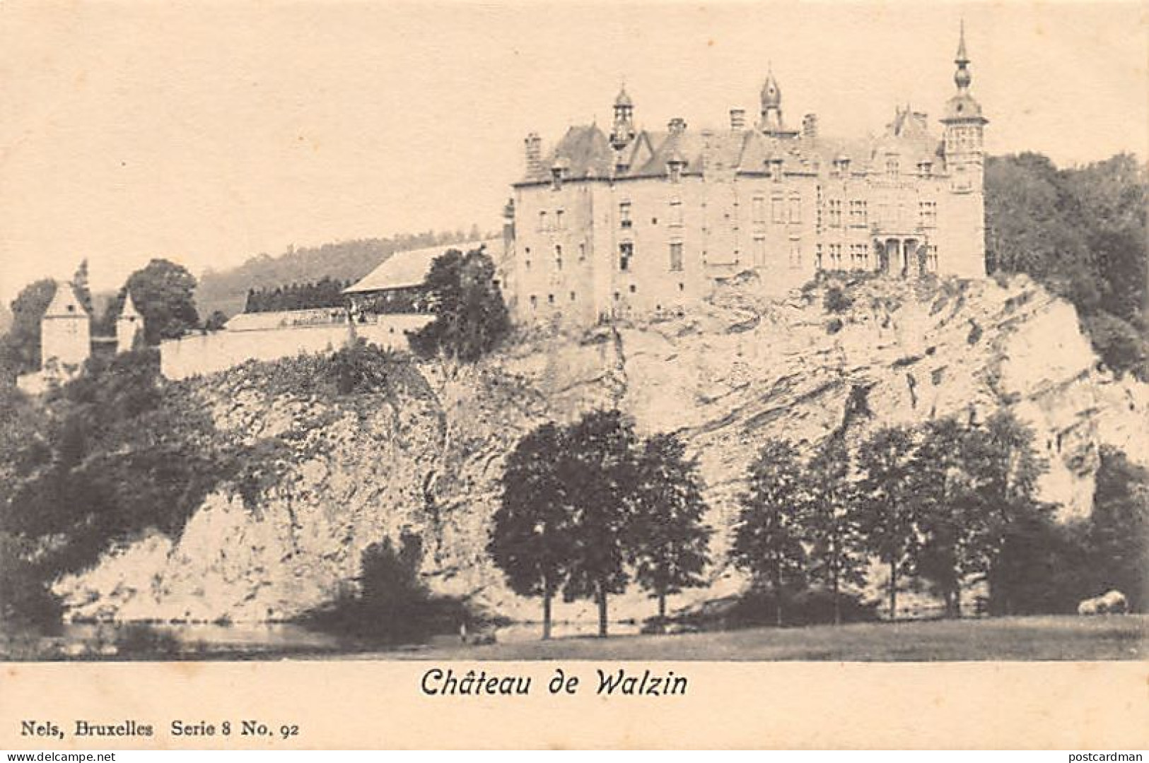 WALZIN (Namur) Le Château - Ed. Nels Série 8 N. 92 - Autres & Non Classés