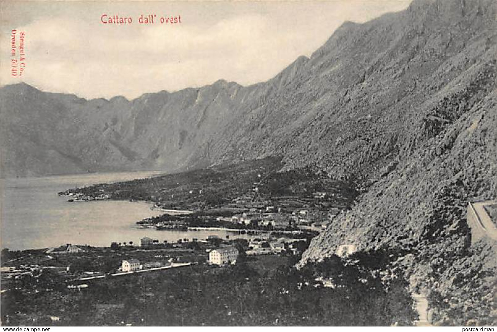 MONTENEGRO - Kotor (Cattaro) - View From The West. - Montenegro