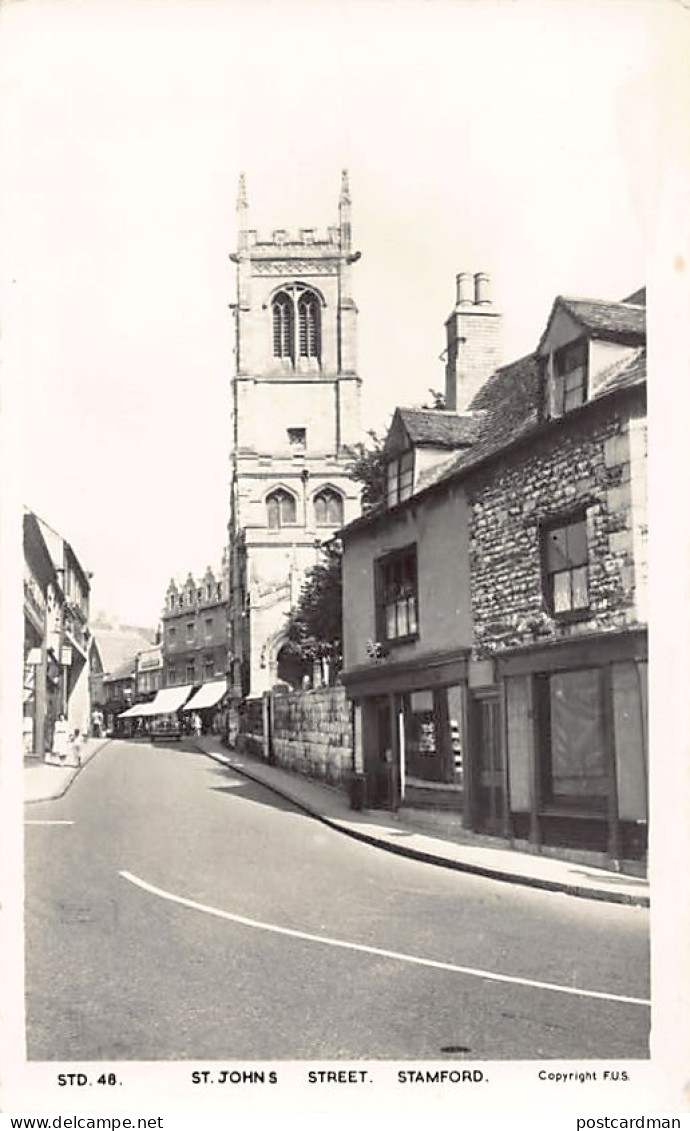 England - Lincs - STAMFORD St. John's Street - Autres & Non Classés