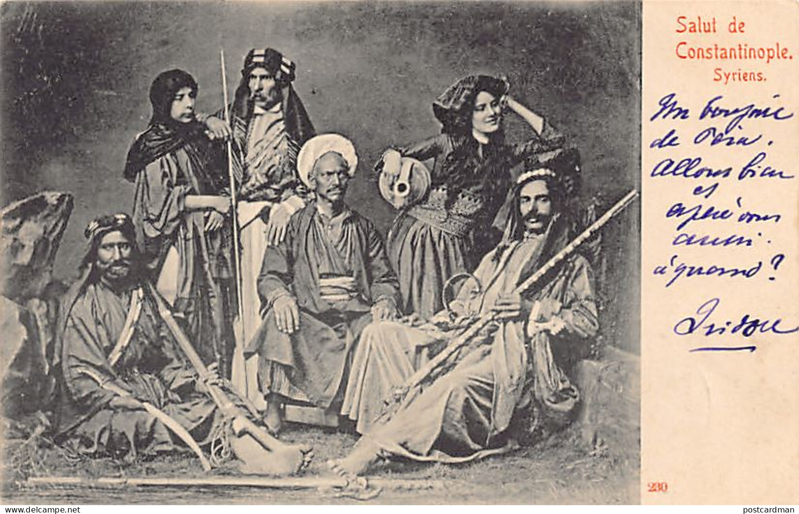 Turkey - Syrian Types In Constantinople - Publ. Unknown 230 - Türkei