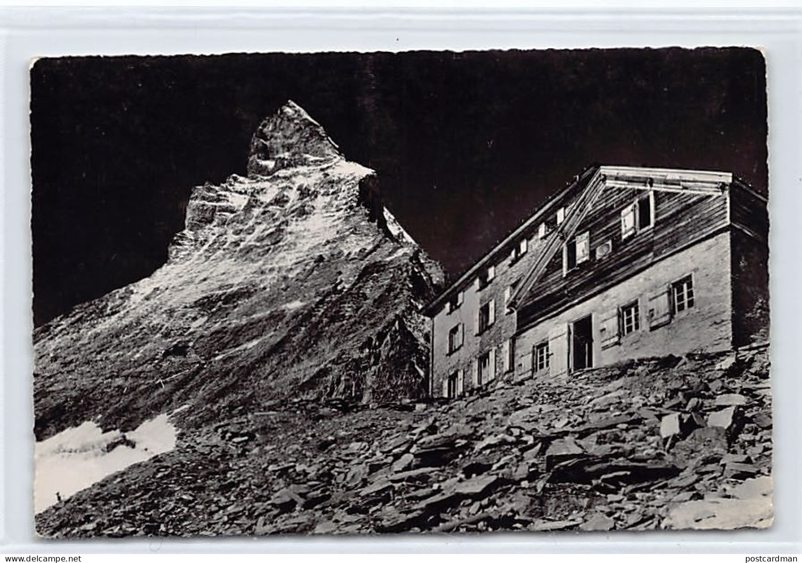 Zermatt (VS) Hotel Belvédère Und Hörnlithütte 3298 M, Matterhorn 4505 M Photo Arthur Baur Oberhofen Thunersee - Zermatt